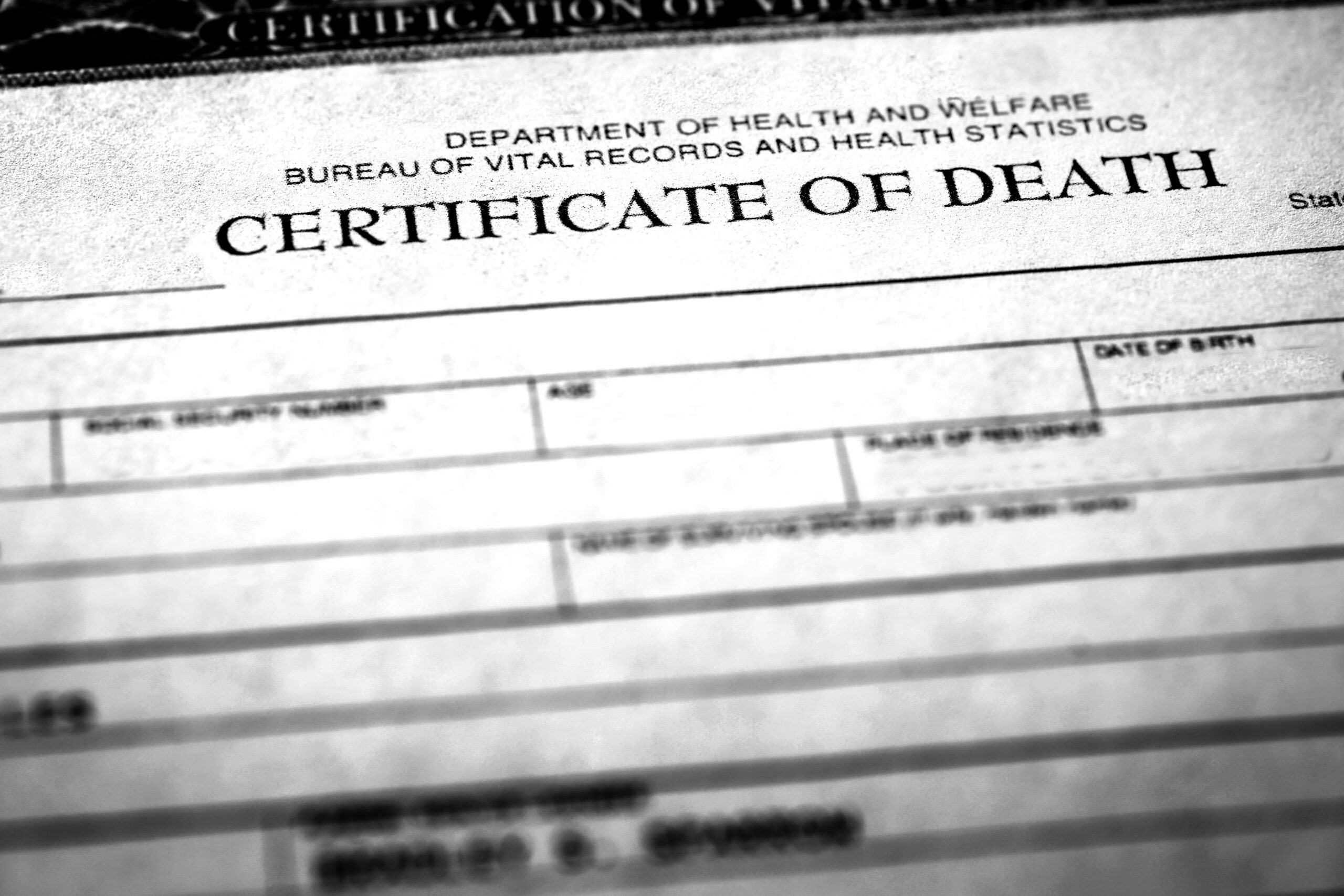 Death Certificate Scaled 